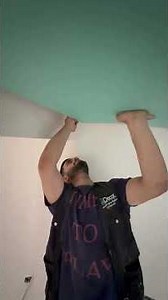 Perfect Drywall Corner Installation! 📐✨#Drywall #CeilingDesign #HomeRenovation