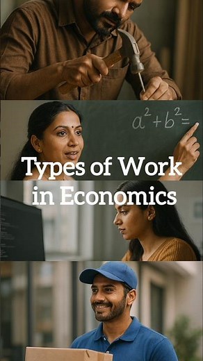 Types of Work: Manual, Intellectual, Skilled, Unskilled | Economics made Easy!