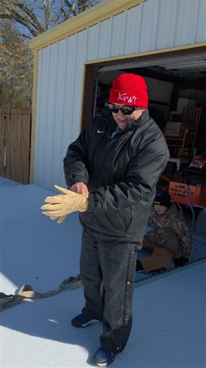 Sometimes my Redneck Roots get the best of me. Had to borrow the dining room table but we got er done 😆 No trips to ER were made... | I Am Bulldog Nation