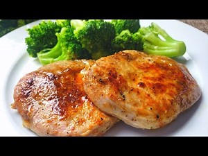 Tender And Juicy Pork Chops | Simple Method