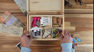 Personalized Baby Keepsake Box - Newborn Baby Girl Gifts - New Mom Present - Valentine's Day Gift For Baby - Baby Shower Gift for New Parents - Baby Memory Box