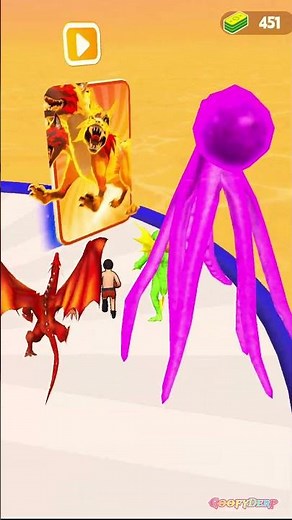 OMG! MONSTER EVOLUTION RUN 👽