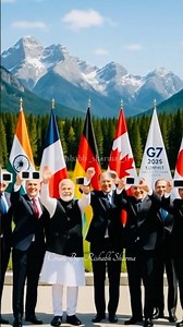 "Modi Ji Leads G7 Discussion | Respect World Stage | #g7 #canada #modi #meloni #trump #g7summit2025