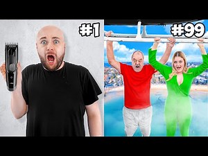 I Did 100 EXTREME Dares In 24 Hours