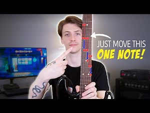 Instantly Connect All Your Pentatonic Shapes Like This (Works In Every Key)