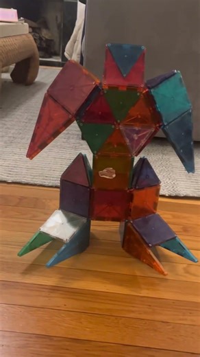 Magna-tile idea | fighting robot 🤖