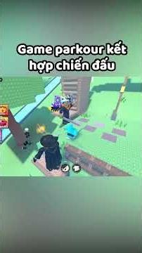Roblox map where you both parkour and fight 😢