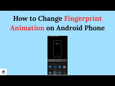 How to Change Fingerprint Animation on Android Phone