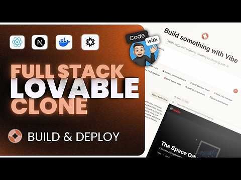 Build and Deploy a SaaS AI Website Builder | Next.js 15, React, Inngest, Prisma | Lovable clone