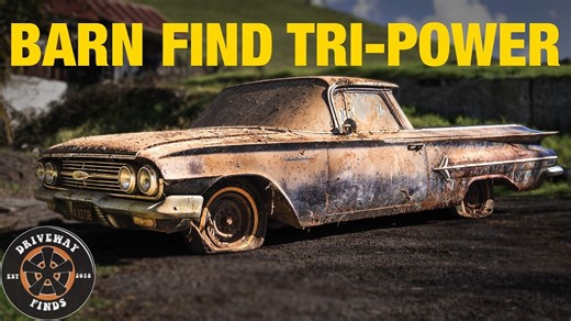 Rare 1960 El Camino Rescued After 35 Years, Original Big-Block Rocks the Meanest Factory Setup