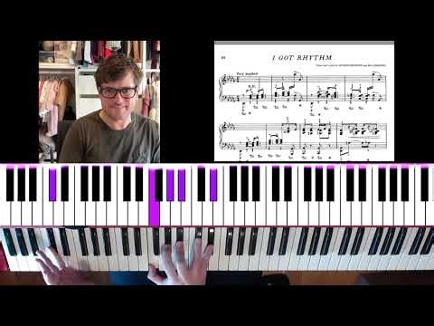 Exploring the first A of Gershwin's original Rhythm Changes score