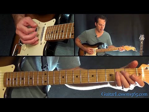 18 and Life Guitar Lesson (Chords/Outro Solo) - Skid Row