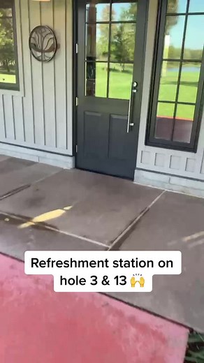 Golf Course Refreshment Station Tour