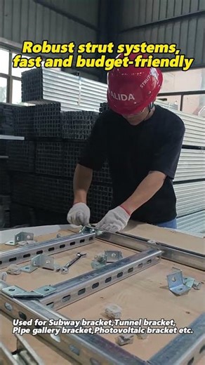 Robust strut systems fast and budget-friendly#Unistrut#constructionchannel#brackets#buildingprojects