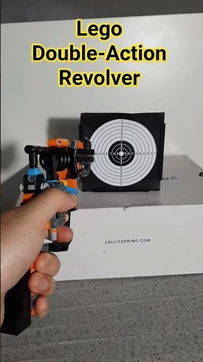 Lego Double-Action Semi-Auto Revolver