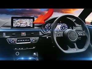 How to Remove Audi MMI Display Screen Audi A4 A5 B9 8W 2016-2020