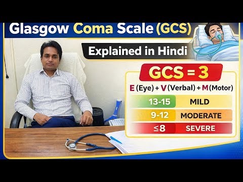 Glasgow Coma Scale (GCS) Explained in Hindi | Complete Guide