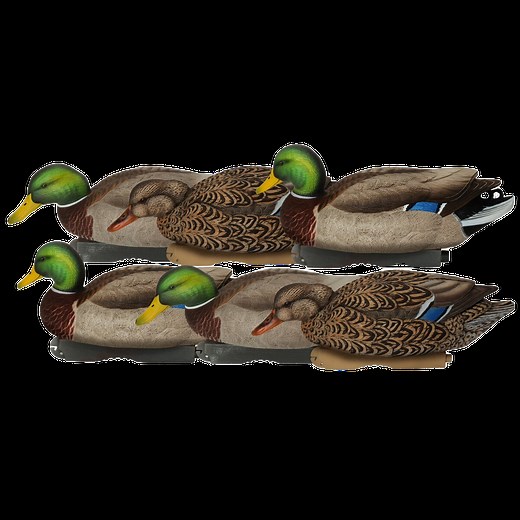 GHG Pro Grade XD Mallard Duck Decoys – 6 Pack