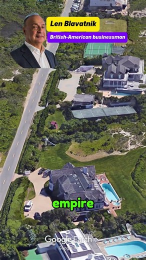 Len Blavatnik’s Bridgehampton, New York oceanfront estate