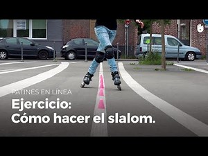 Ejercicio: cómo hacer slalom | Patines en línea
