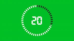 30 Countdown Animation From 30 To 0 Stock Motion Graphics SBV-348470593 - Storyblocks