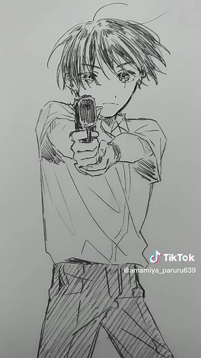 創作BLイラストと心の撃ち合い