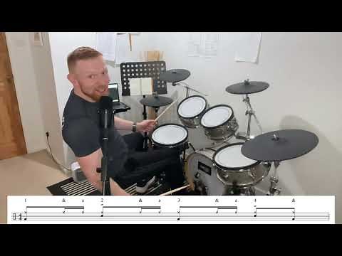 How To Play The Drum Beat From "Hotel California" by Eagles