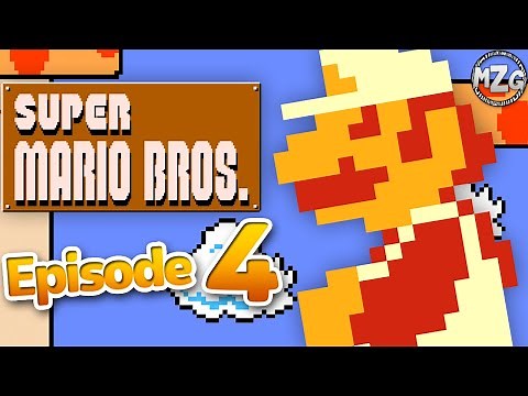 Super Mario Bros. Gameplay Walkthrough Part 4 - World 4!