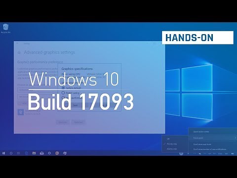 Windows 10 build 17093: Hands-on with multi GPU settings, Game Bar, Eye Control, Edge