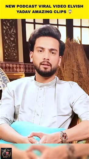 new Podcast Viral video elvish yadav 😱#viralvideos #elvishyadav