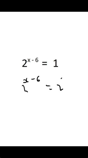 Exponential Equation #maths #education #exam