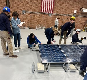 Project Lead the Way Engineering students participate in IBEW STEM Day