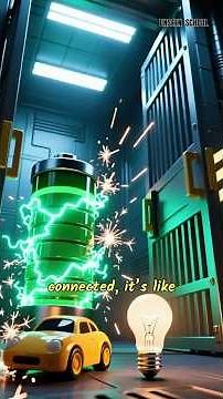 🔋 How Does a Battery Store Energy? | Quick Science Explained