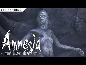 Amnesia: The Dark Descent + Justine | All Endings [4K 60ᶠᵖˢ]