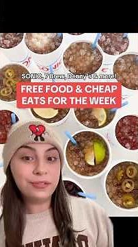 Free food & cheap eats of the week! (11/3-11/9) #cheapeats