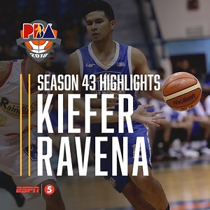 3.7M views · 15K reactions | A Kiefer Ravena highlight reel? We like that. Let's take a look back at some of "The Phenom's" standout plays in his PBA season debut! #PBAonESPN5 #PBALaroMoTo | One Sports | Facebook
