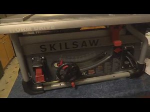 Skilsaw worm drive table saw - This one failed, but I still like Skilsaws