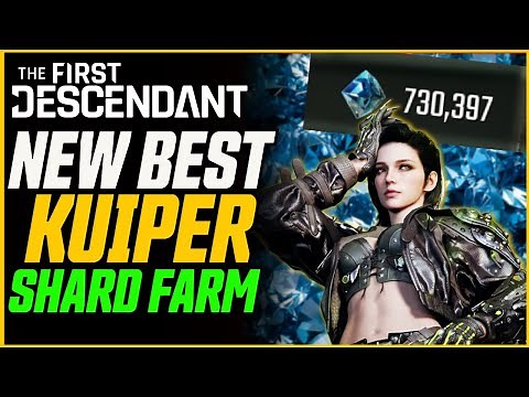 BEST KUIPER SHARD FARM! (330K/Hour!) // The First Descendant Best Farms (Normal & Hard Mode)