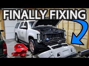 Finishing the Suburban Fix (New Front Bumper, Brackets and Lights)
