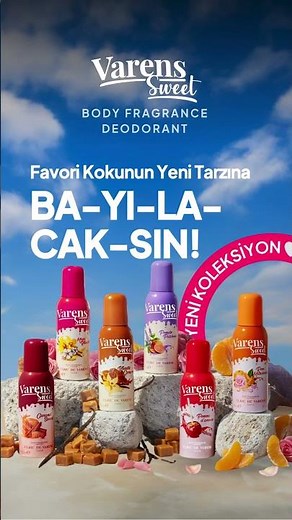 YENİ – Varens Sweet Body Fragrance!