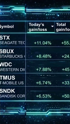 Top Stocks.. Seagate, Western Digital, and SanDisk..🔥📈#chillydavis