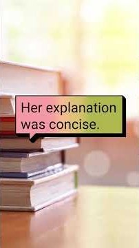 WordWise | Day 2 | Concise | Learn One New English Word Every Day