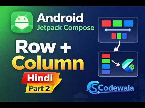 Android Jetpack Compose Tutorial | Row & Column Part 2 #kotlin #androiddevelopment #jetpackcompose