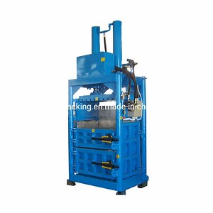 [Hot Item] Vertical Hydraulic Cardboard Baling Press Machine Waste Paper Baler Machine Clothes Bale Machine