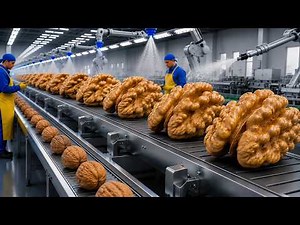 How It’s Made: Walnuts – The Incredible Harvest and Processing of Millions of Nuts
