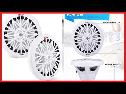 Pyle 10-Inch Marine Subwoofer Review: Powerful Bass for Your Boat Audio System