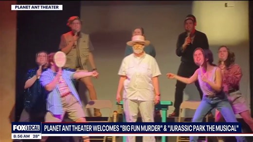 Planet Ant Theater welcomes "Big Fun Murder" & "Jurassic Park The Musical"