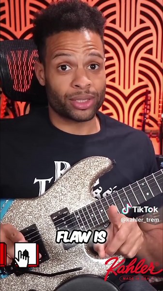 Most 2-point tremolo systems have one big flaw. This one doesn't. It's like having a fixed bridge AND a floating system! #GuitarTech #GearReview #GuitarMods #Tremolo #Guitar