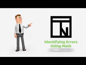 Identifying Errors Using Math