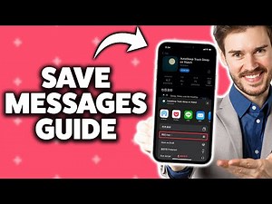 How To Save Messages On iPhone 2026 (Step-By-Step Tutorial)